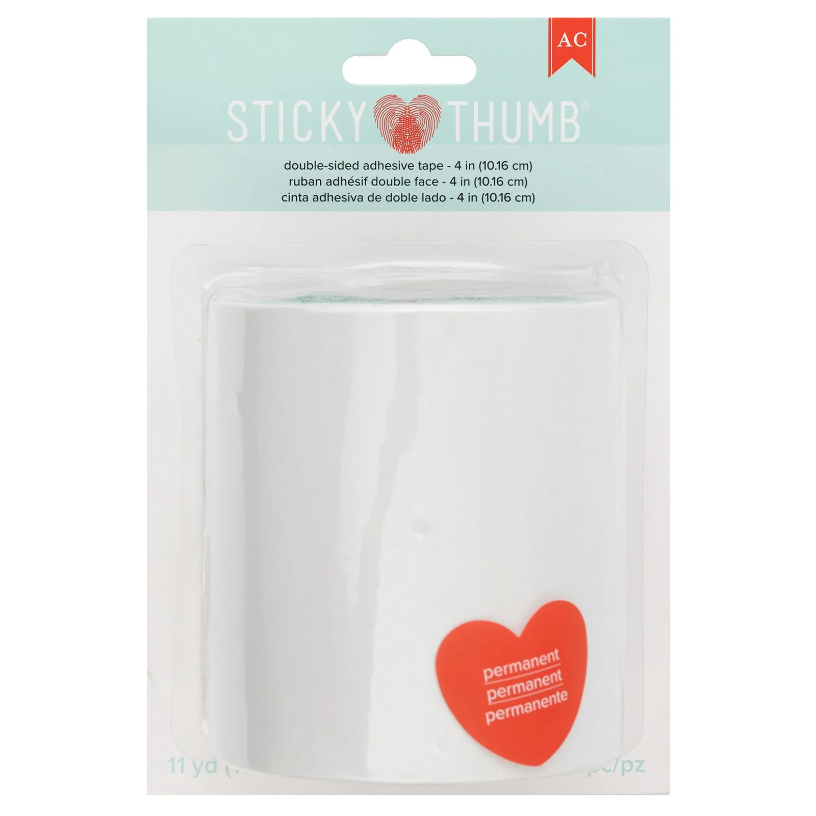 Cinta doble cara 4" Sticky Thumb - Imagen 2